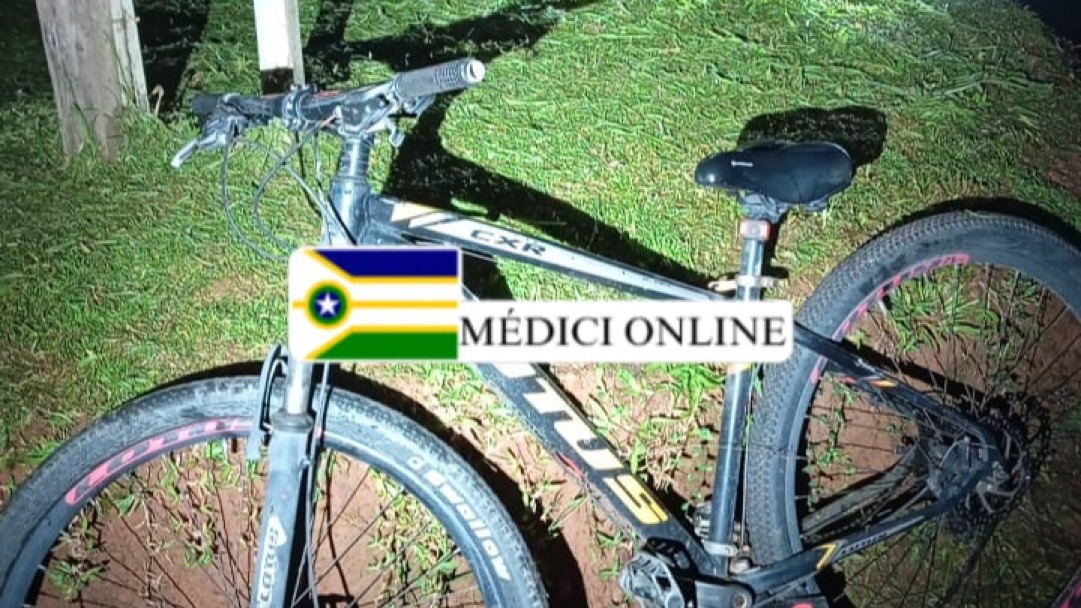 Polícia Militar recupera bicicleta furtada e prende suspeito em Presidente Médici