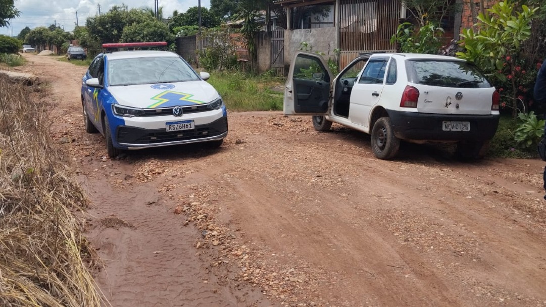 Motorista atropela pedestre e foge, mas é localizado pela polícia em Presidente Médici