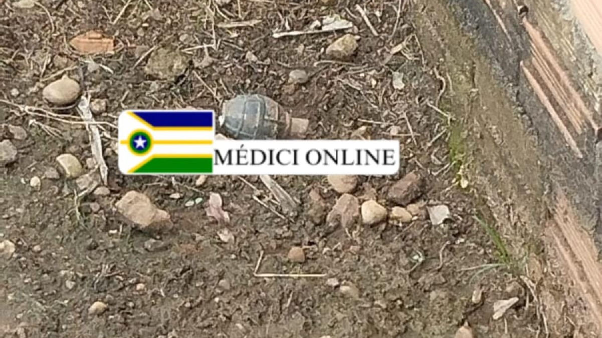 Presidente Médici: Artefato explosivo é encontrado e área é isolada pela Polícia Militar