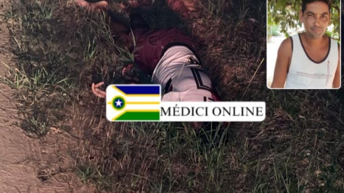 Homem é assassinado a tiros próximo ao cemitério de Presidente Médici