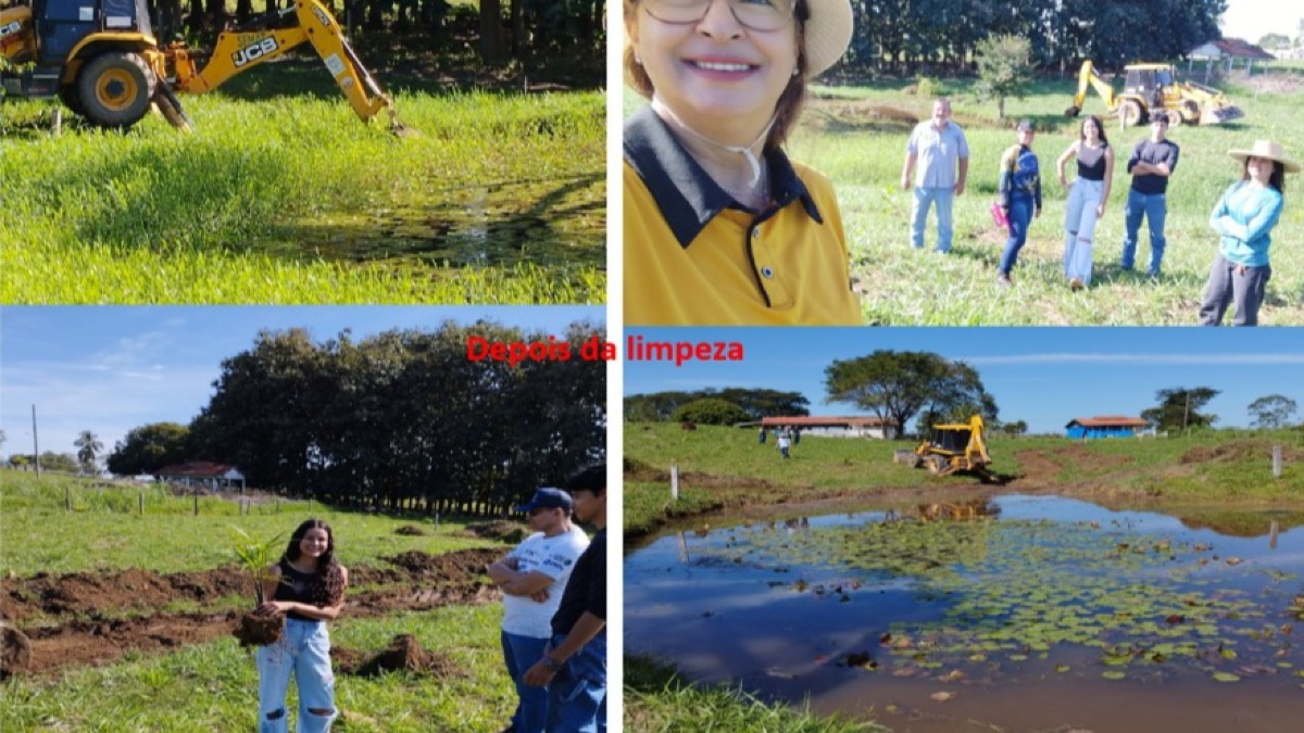 Educação ambiental em ação: UNIR promove recuperação de nascente