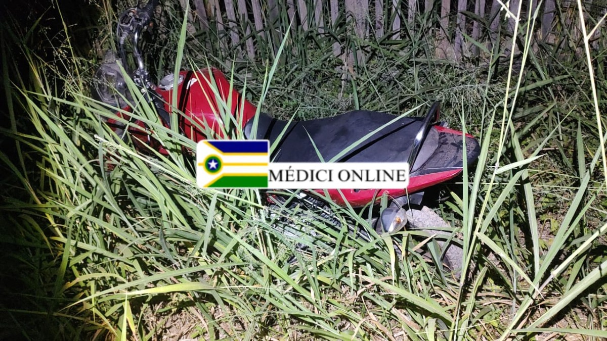 Motocicleta Furtada é Recuperada Pela Polícia em Presidente Médici