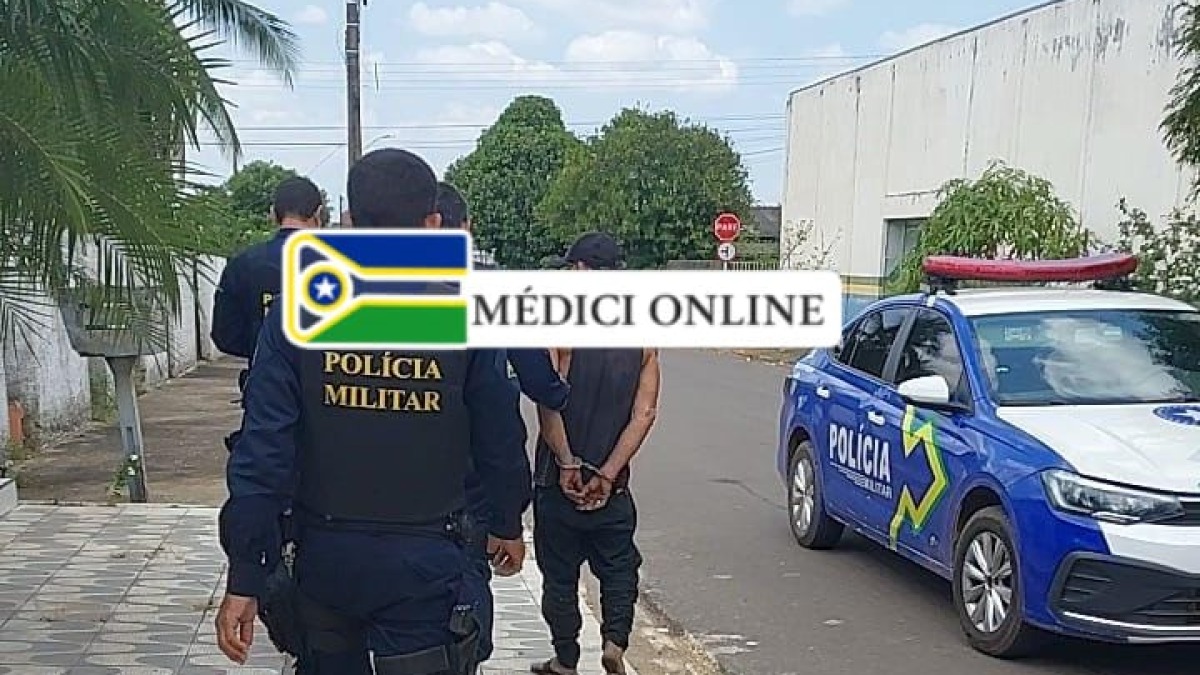 Polícia Militar prende foragido em Presidente Médici