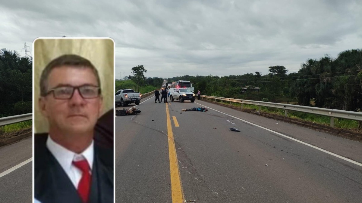 Identificado: Membro de família tradicional de Ji-Paraná morre em grave acidente na BR-364