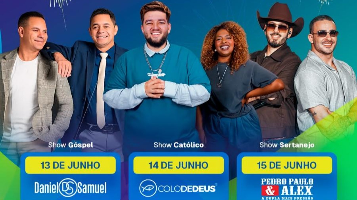 Presidente Médici celebra 45 anos com programação esportiva e shows nacionais