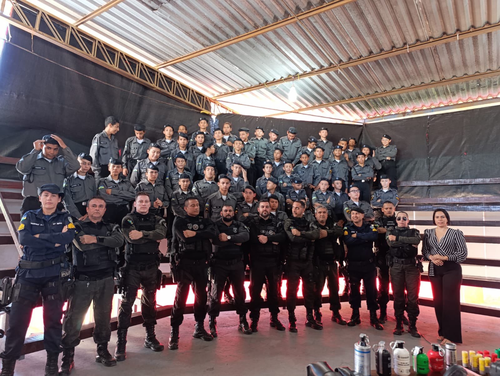 Ji-Paraná: Projeto Educativo para Jovens da Polícia Militar Mirim