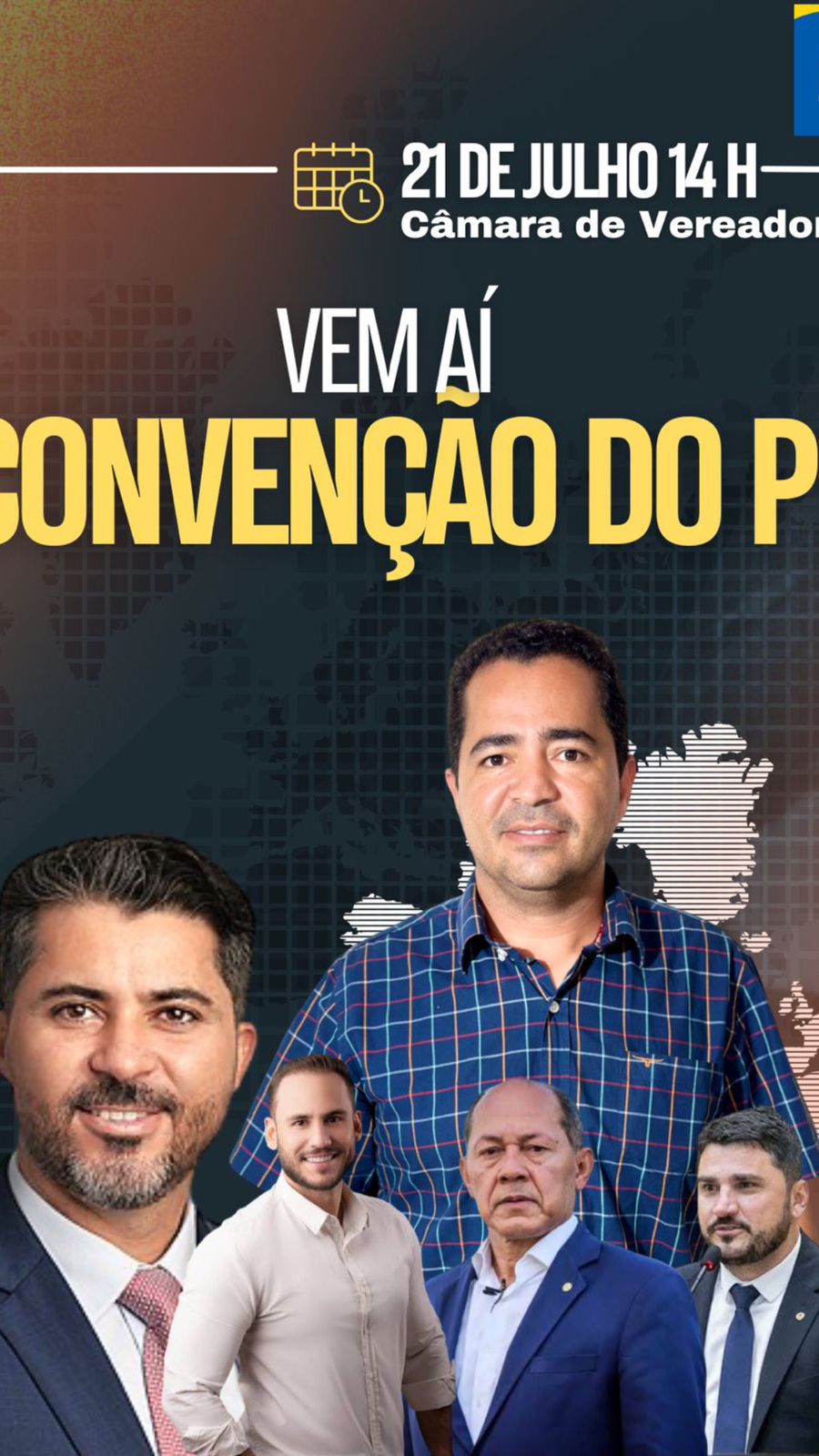 Partido Liberal (PL) de Presidente Médici Anuncia Convenção para 21 de Julho.
