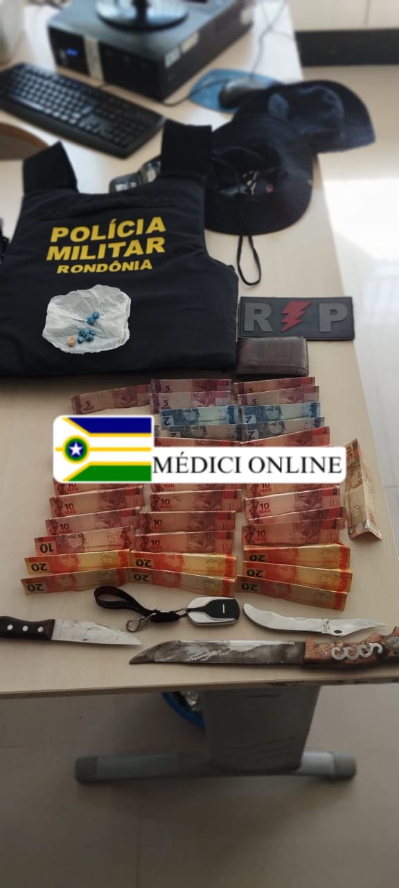 Polícia Militar Prende "Vovô do Tráfico" em Presidente Médici