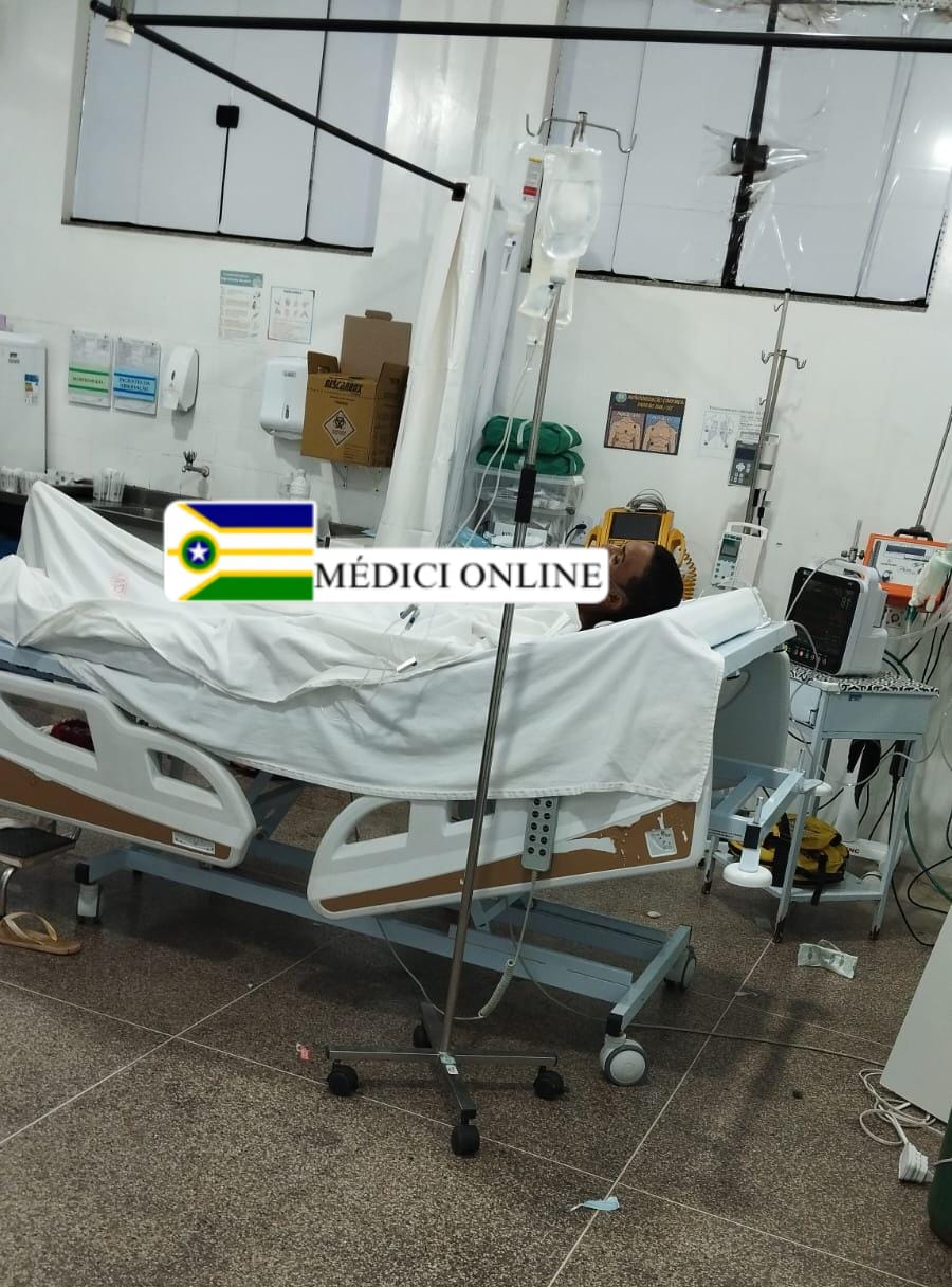 Homem é Esfaqueado em Presidente Médici e Transferido em Estado Grave para Ji-Paraná