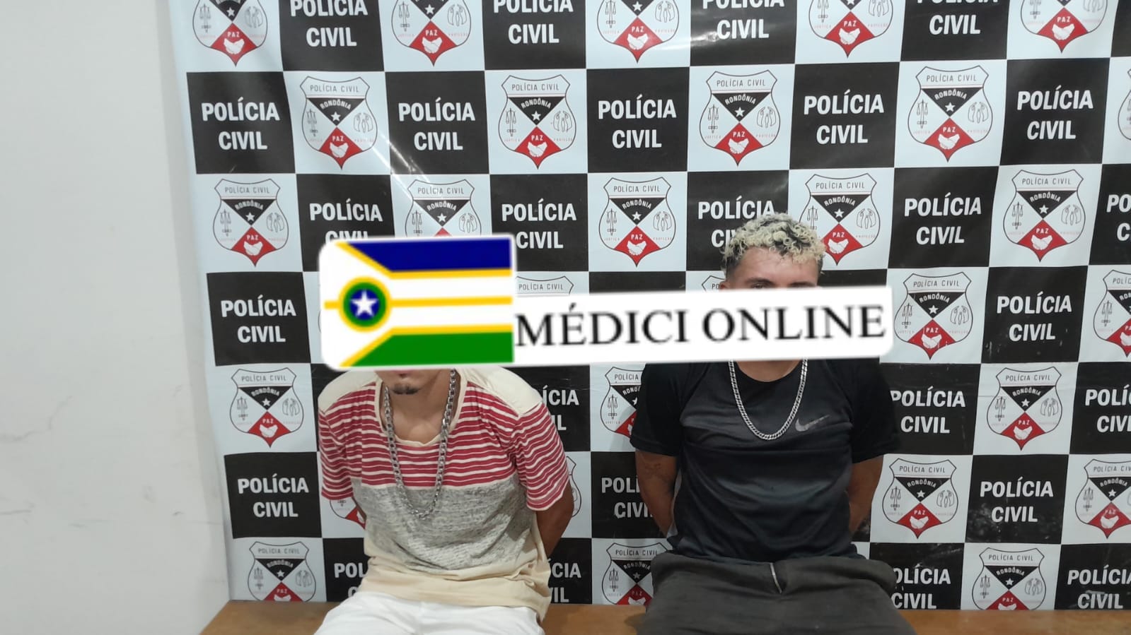 Polícia Militar prende dois suspeitos com arma de fogo no bairro Cunha e Silva
