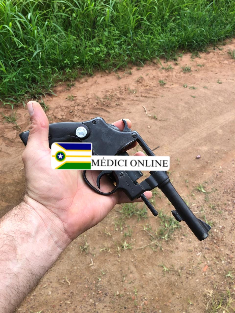 Homem de 67 anos é preso em Jardinópolis por disparos de arma de fogo e posse de drogas