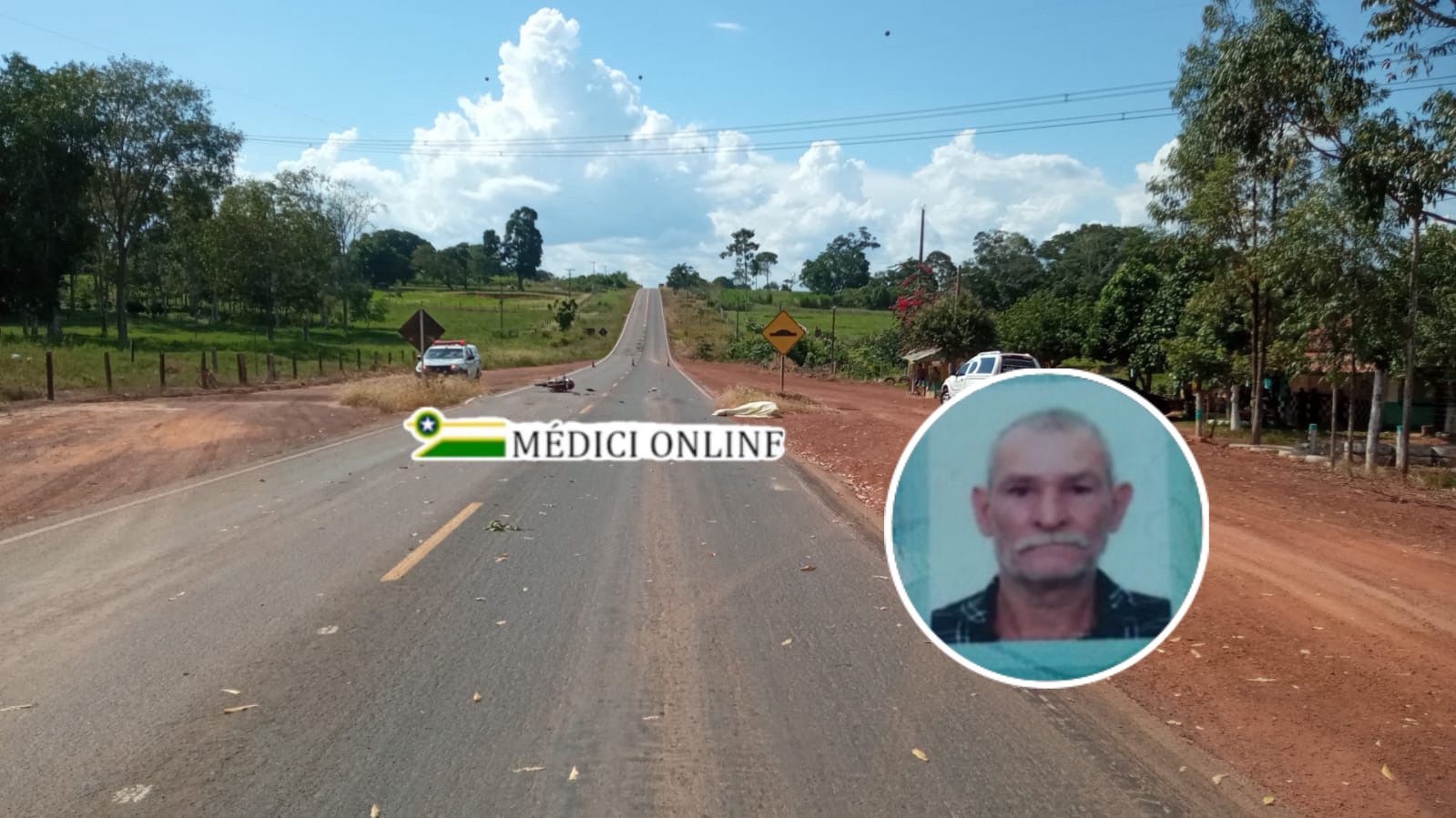 "Tragédia na Estrada: idoso Perde a Vida em Acidente na RO 479 neste Domingo
