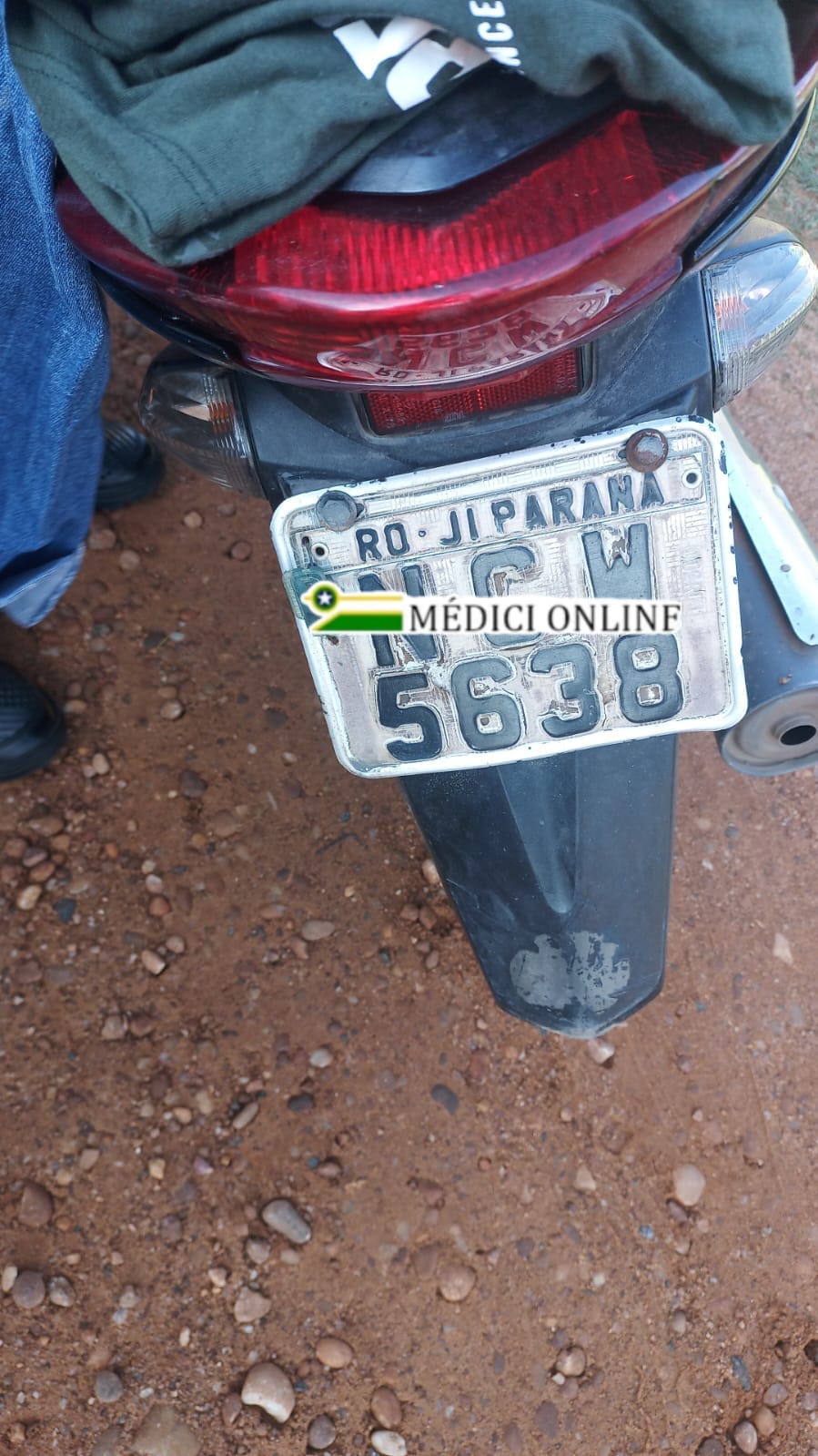 Policia militar de Presidente Médici recupera motoneta roubada em Ji-paraná