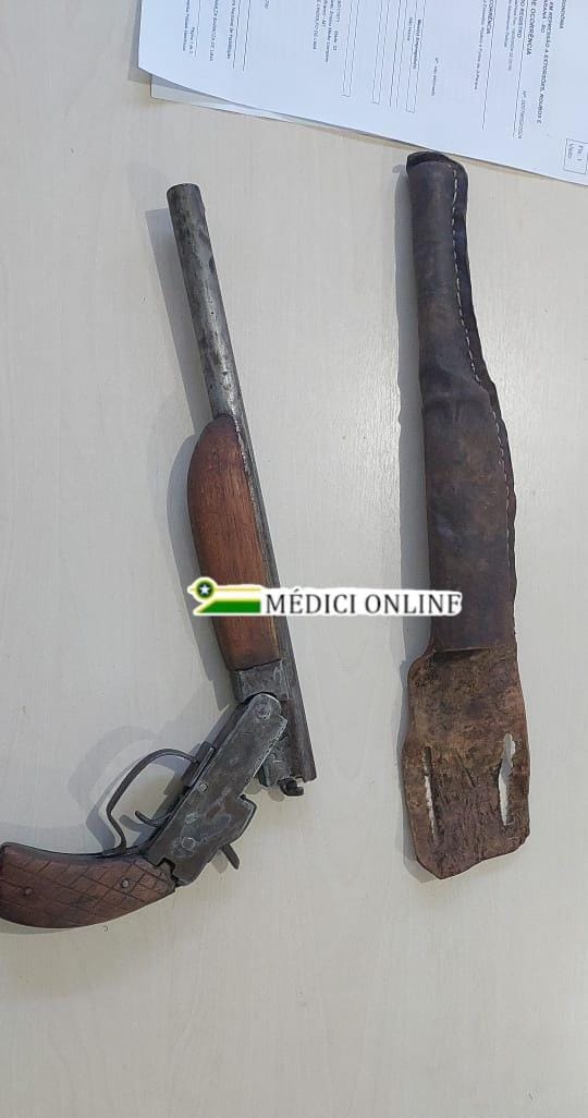 Homem é Detido com Arma de Fogo Durante Abordagem na BR 364