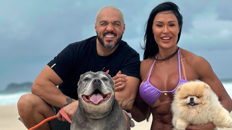 GRACYANNE BARBOSA SOBRE SEPARAÇÃO DE BELO: “ESTOU TRISTE, NÃO SOFRENDO”
